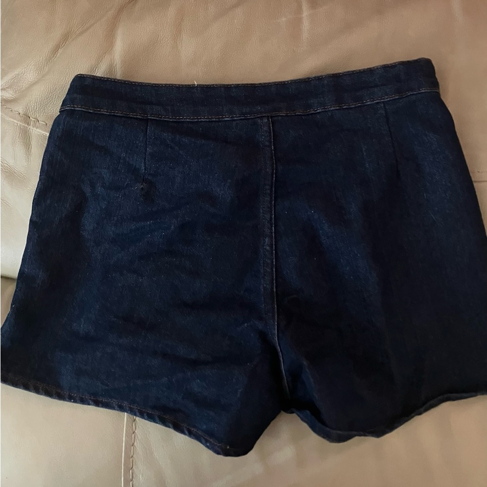 Denim Skorts - Picture 2 of 4